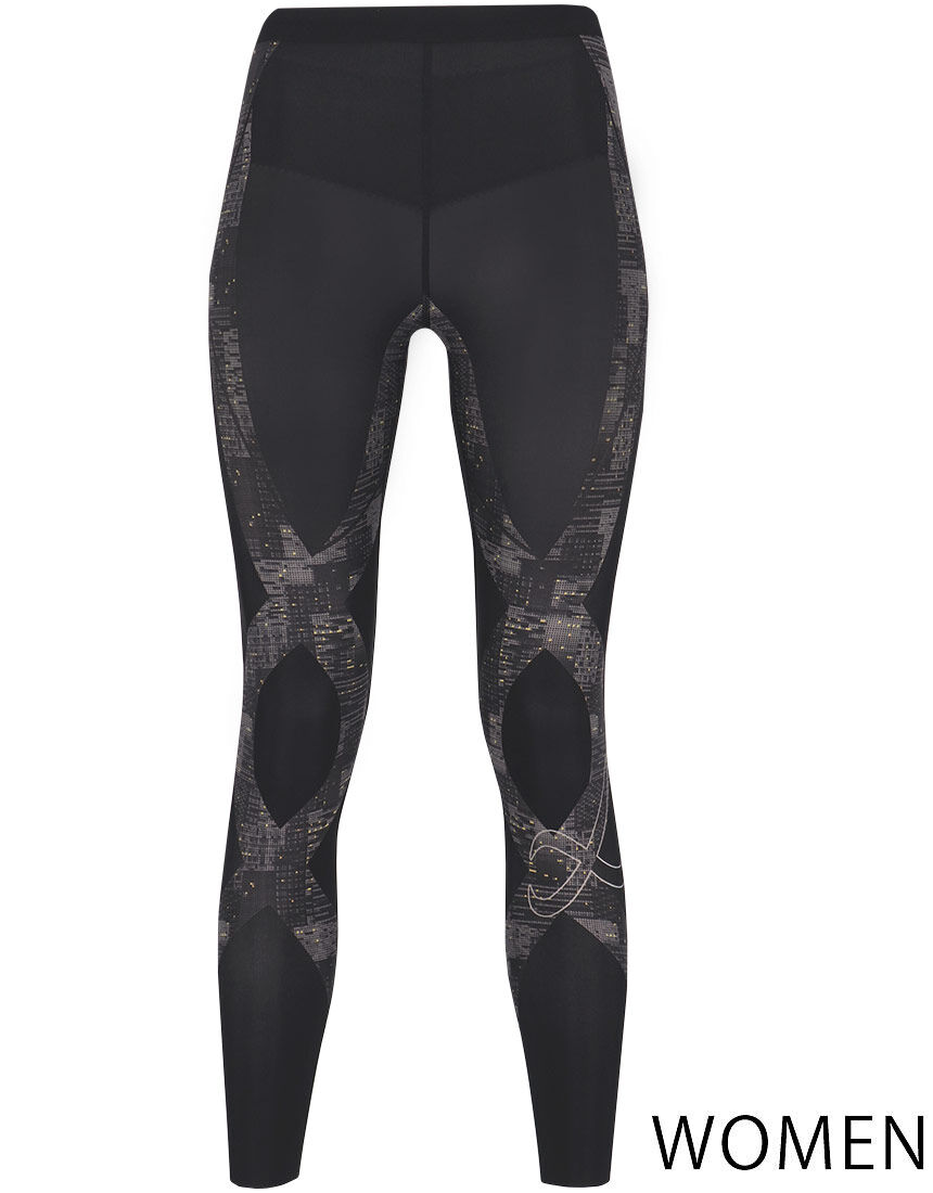 未使用 CW-X レディース スポーツタイツ HZY399 GY Lワコール CW-X ワコール レディース スポーツボトム 下半身フルサポート