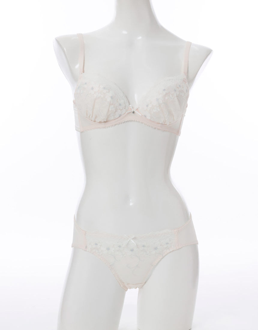 Lingè Noël ランジェノエル メルティフルール ブラ＆ショーツセット
