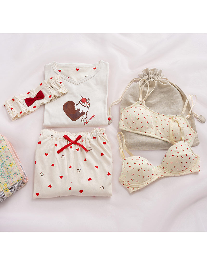 ワコール_ジュニア 【中学生におすすめ】 女児パジャマ（ボトムス