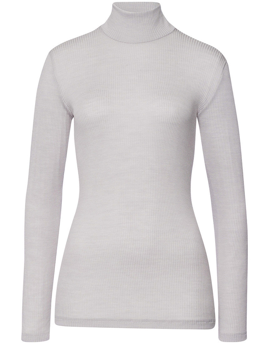 ハンロ 身生地ウール・シルク素材 トップス（長袖） UIH753｜ワコール