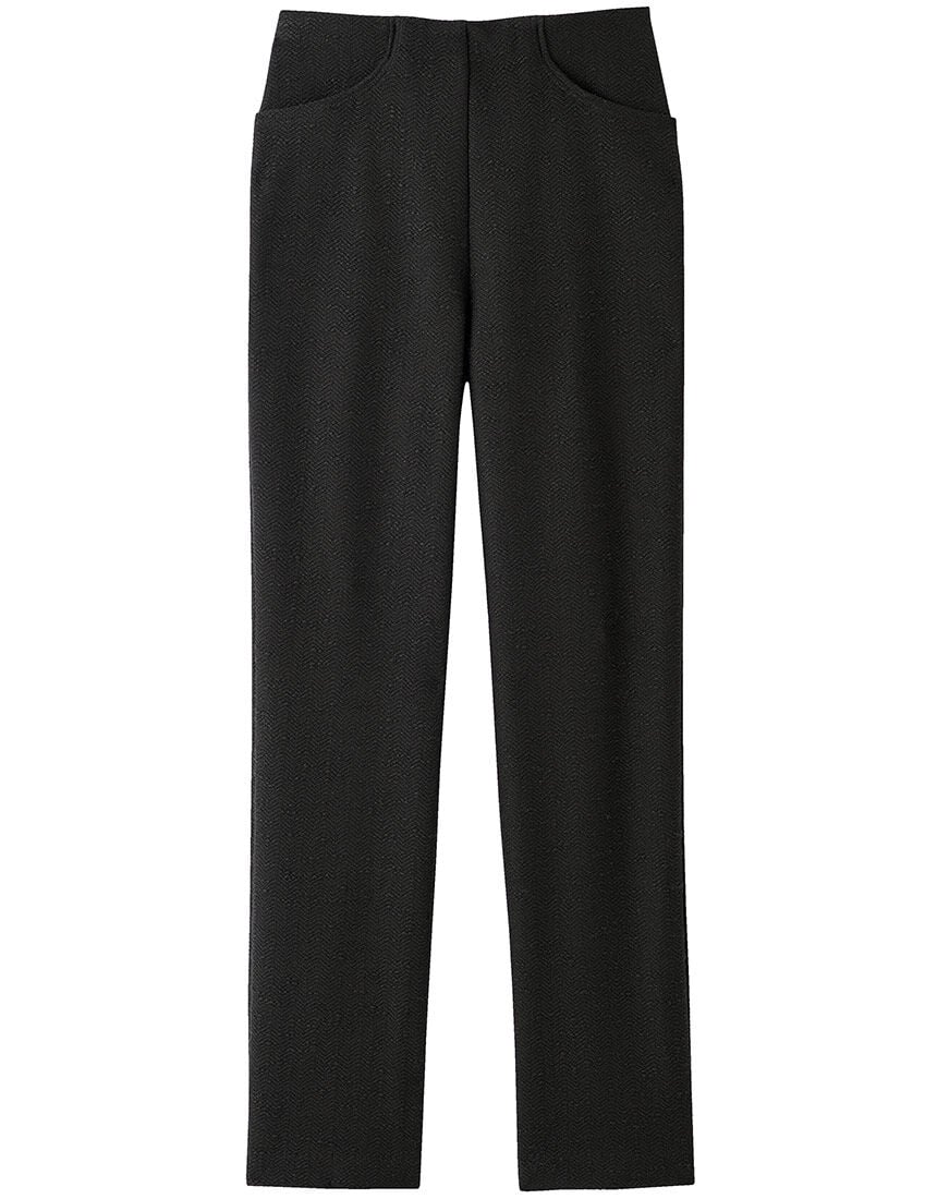 ワコール_カルソン 【綿混・あったか尾州産素材】ストレートシルエット