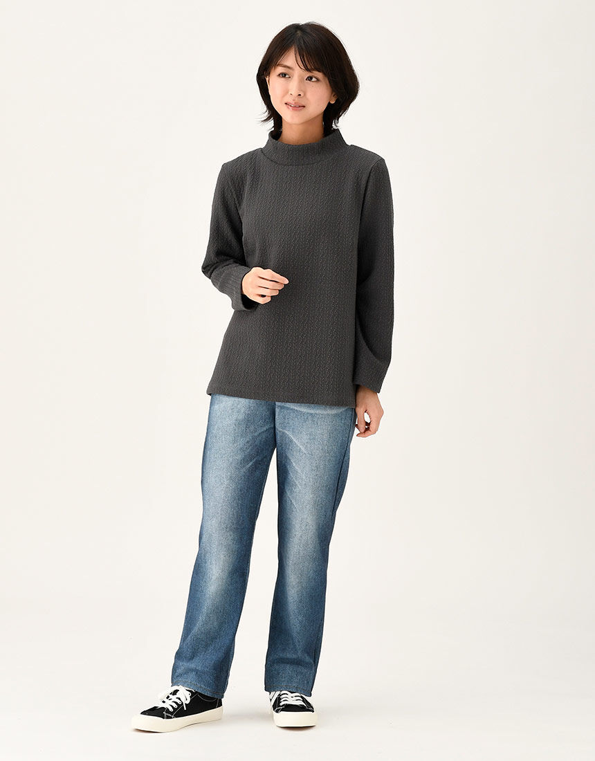 冷感性ニット　ラグラン袖タンクトップ（初）男女兼用♥️見本 ワコール／らくラクパートナー 家庭用タンブル乾燥機対応・綿混素材