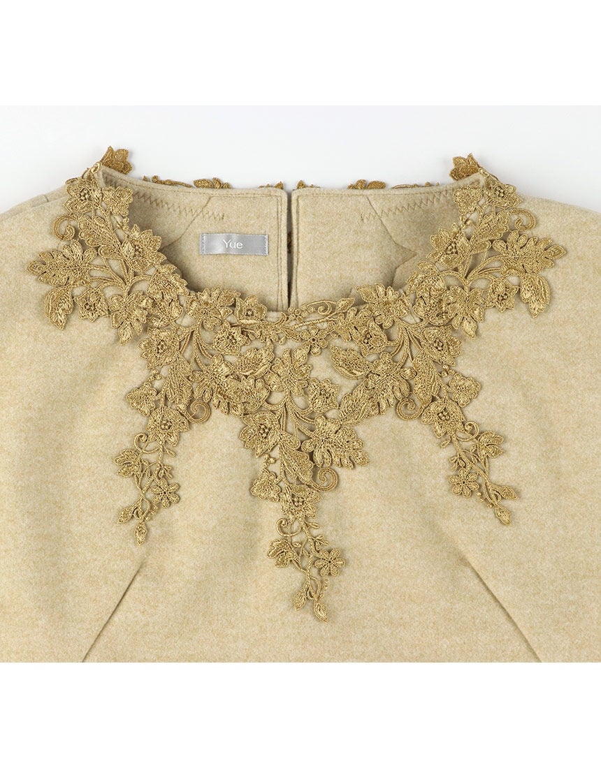 Yue 軽くて暖かな起毛素材 ワンピース NJD679｜ワコール直営の公式下着