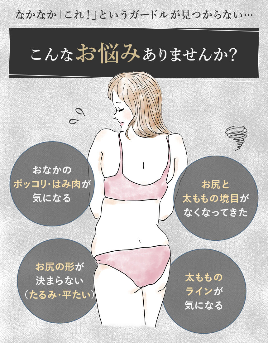 ワコール 【新色】垂れ尻の悩みに終止符！ワコールの技術を体感【肌