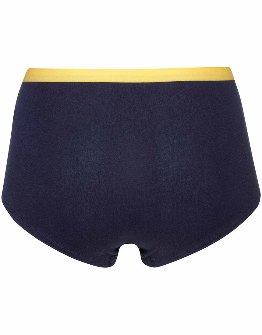 ワコール 【S〜3Lサイズ】無地＆プリント 綿混 ボーイレングス