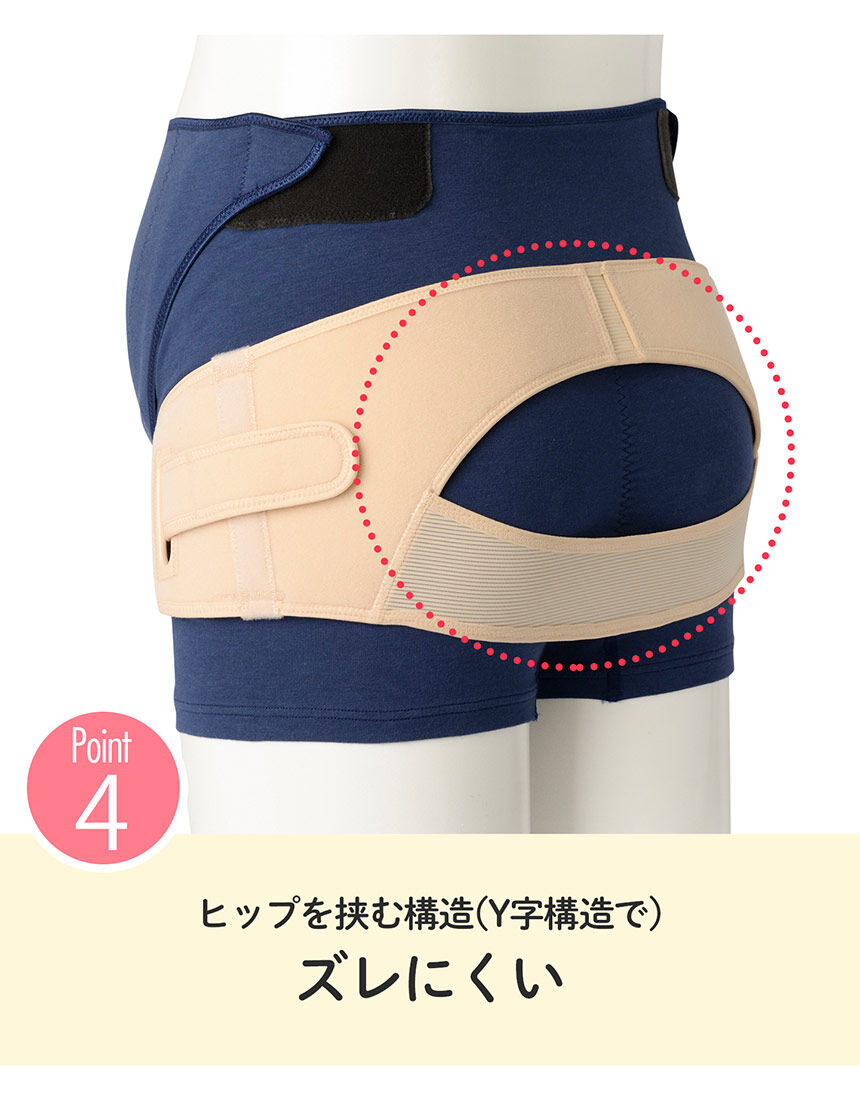 ワコール_マタニティ ズレにくさで安心感のある骨盤ベルト☆レビュー高