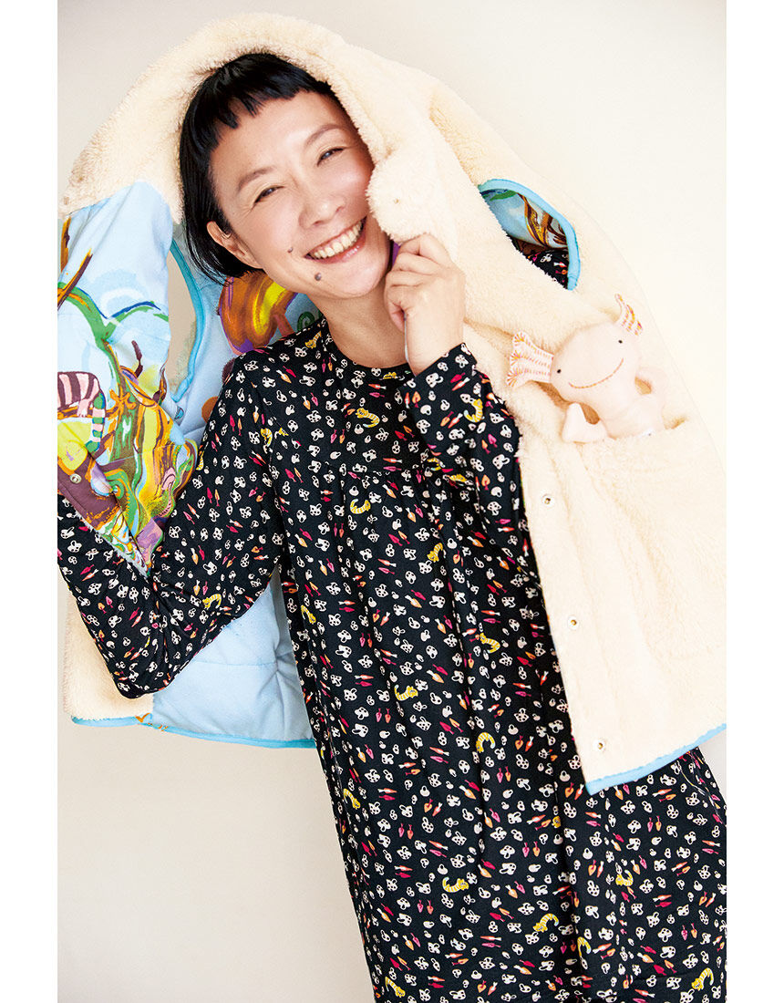 ツモリチサトスリープ リバーシブルベスト tsumori chisato SLEEP（ツモリチサト スリープ）の「ベスト