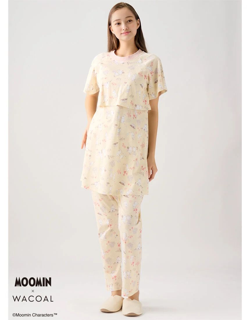 ワコール_マタニティ ムーミン×ワコール／マタニティパジャマ