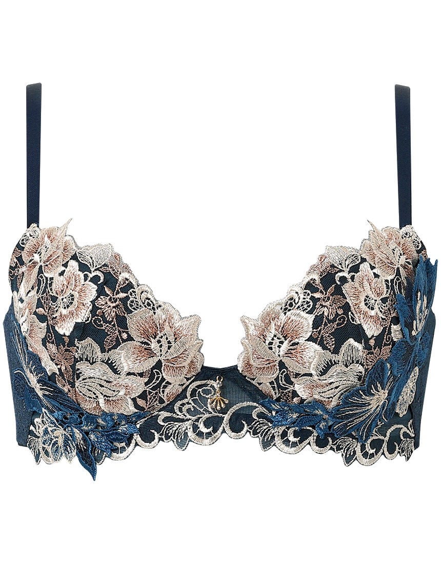 【限定発売商品】脇・背中すっきり、胸はリッチに Ｒｉｃｈ Ｖｅｉｌ Ｂｒａ ３／４カップブラ