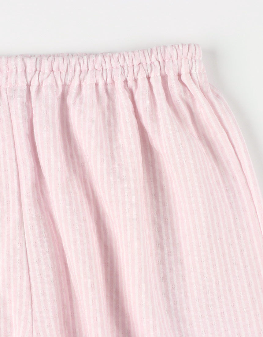 Lingè Noël ランジェノエル 接結ストライプ パジャマ NZL618｜ワコール