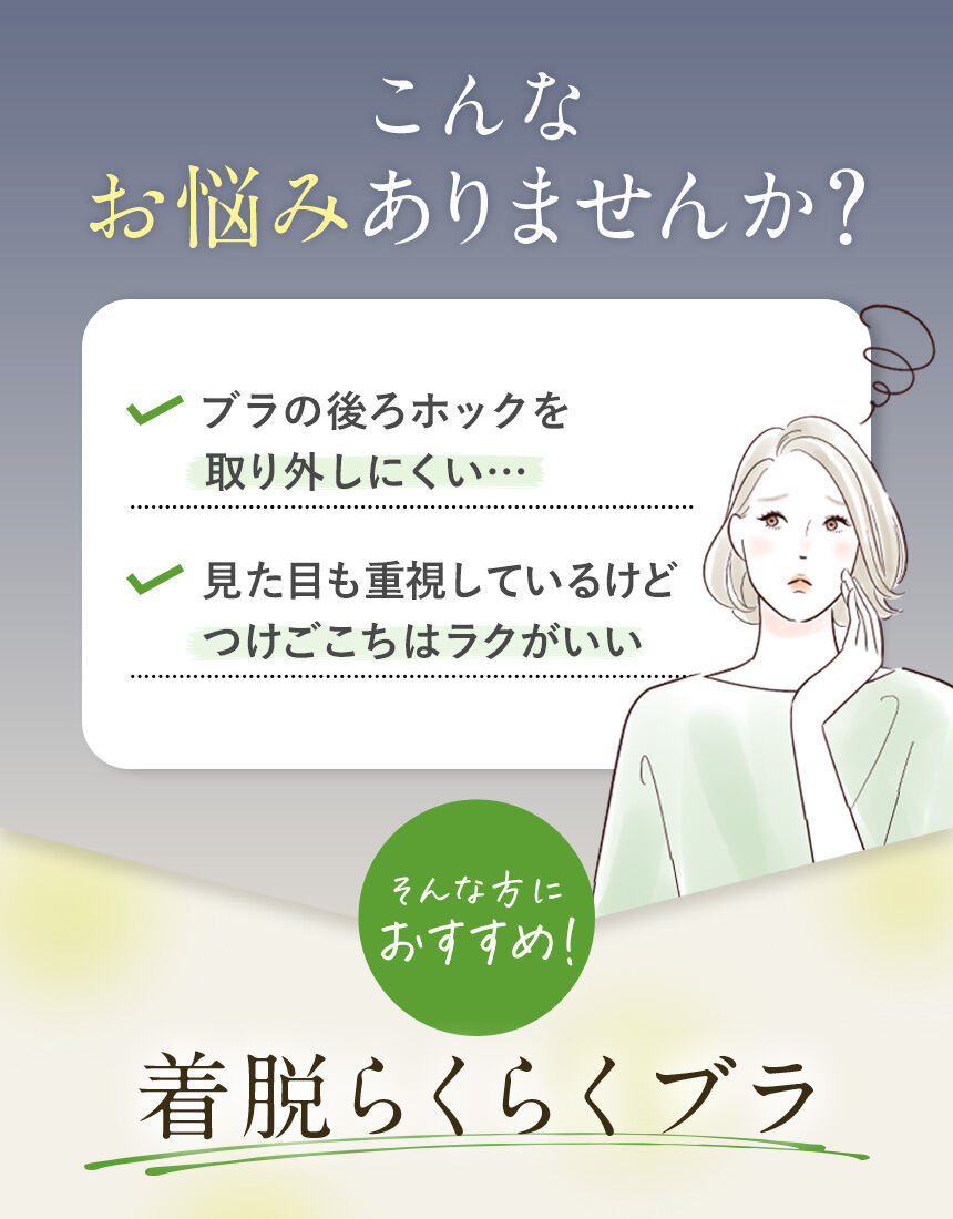 ノンワイヤーブラ（３／４カップ）, , hi-res