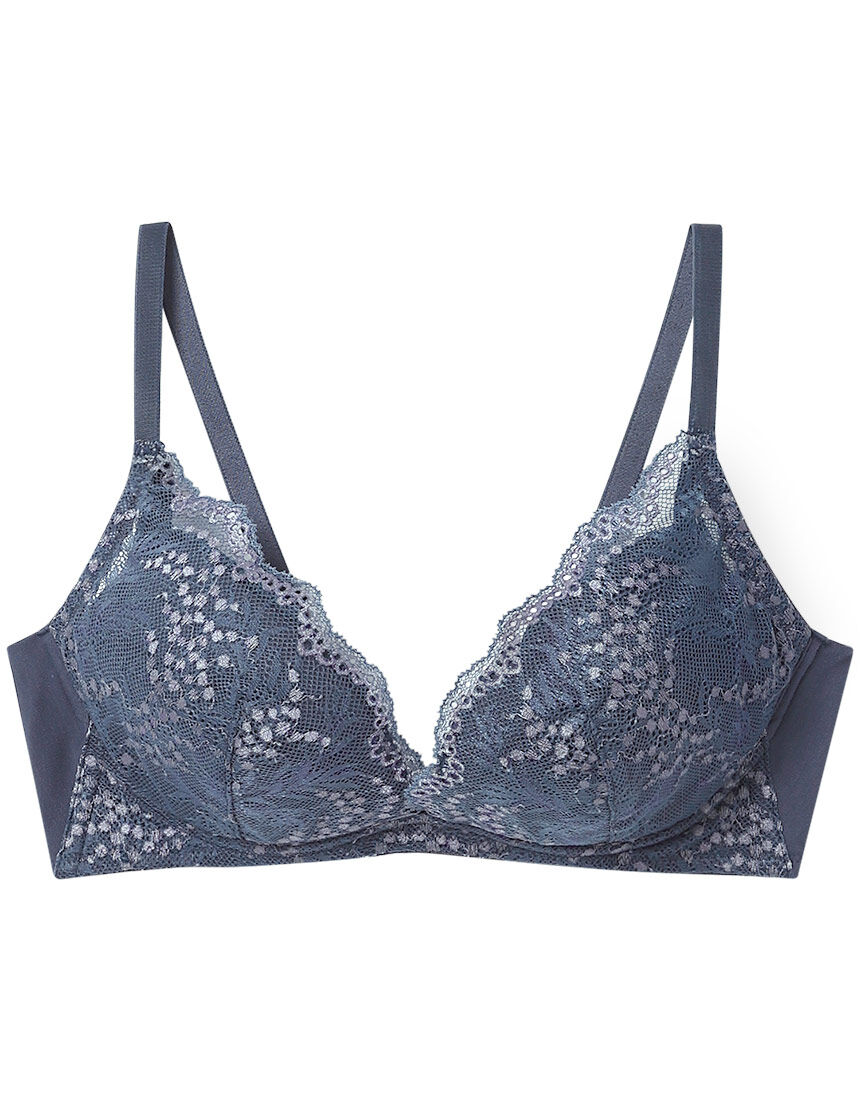 YOJOY ミモザレースにときめいて【ノンワイヤーブラ】ここちよく