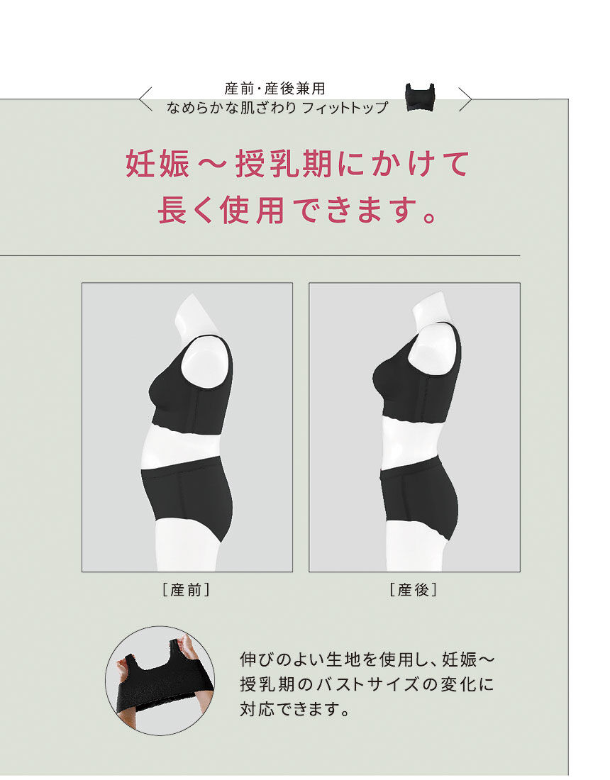 美品 クリーニング済ワコールマタニティrespiration 授乳ワンピース 