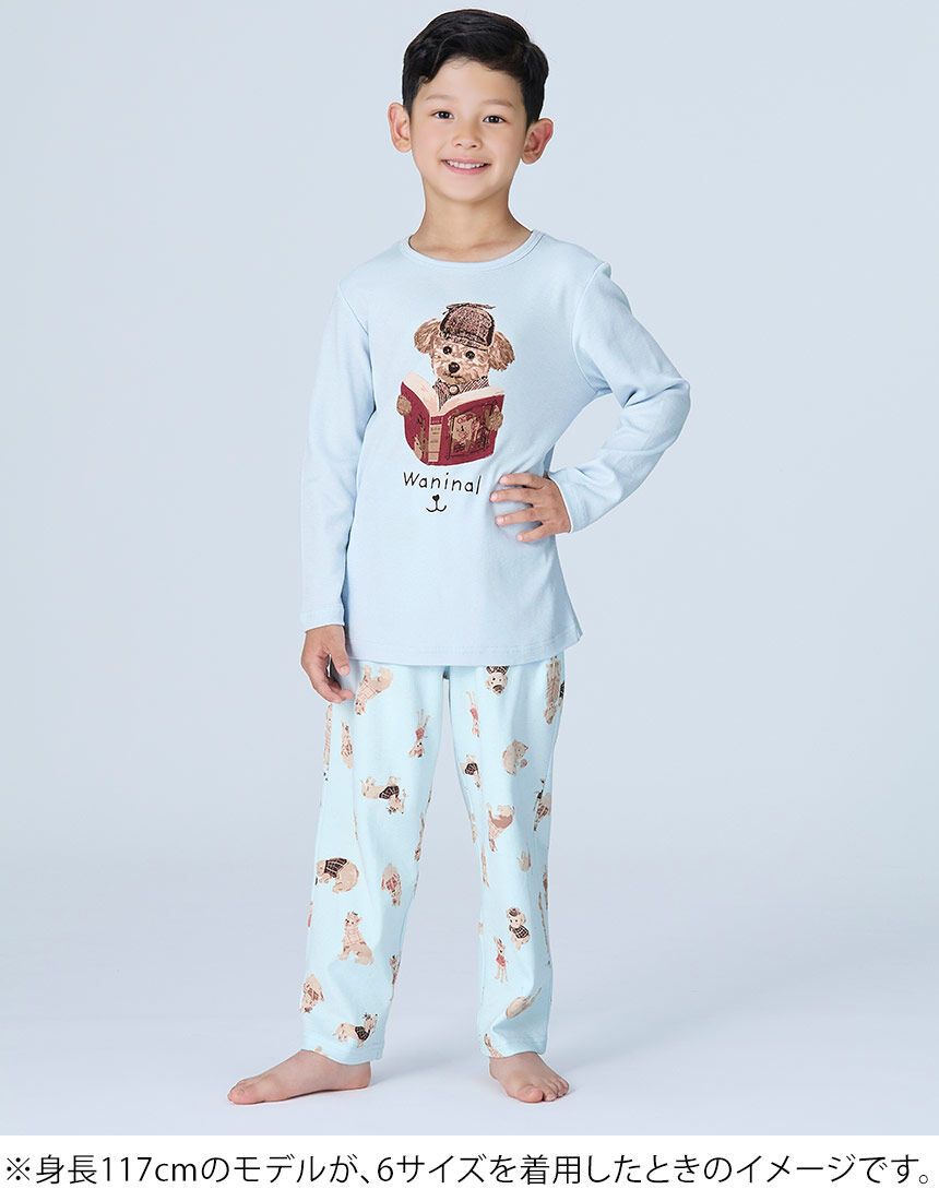 男女児兼用パジャマ（トップス）, , hi-res
