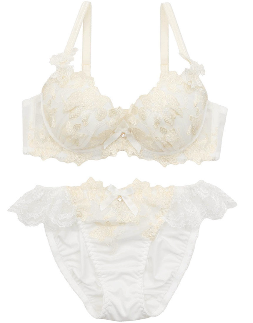 Lys en fleurs ブラ&ショーツセット Lys en fleurs ブラ&ショーツセット
