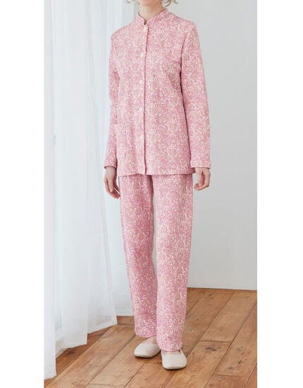 吸湿発熱ニットキルトのパジャマ, , main