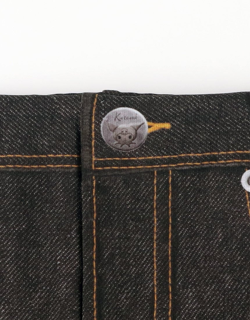 ワコール_カルソン 【KUROMI】コラボ〈まるでデニム〉ぐ〜んと