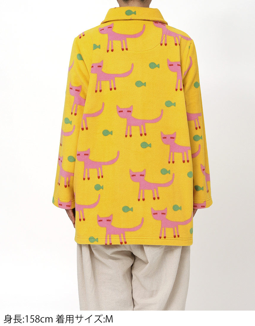 マタノアツコ　とてもあたたかなマイクロフリース素材　チュニック　Lサイズ アツコマタノ とてもあたたかなマイクロフリース素材を使用 トップス