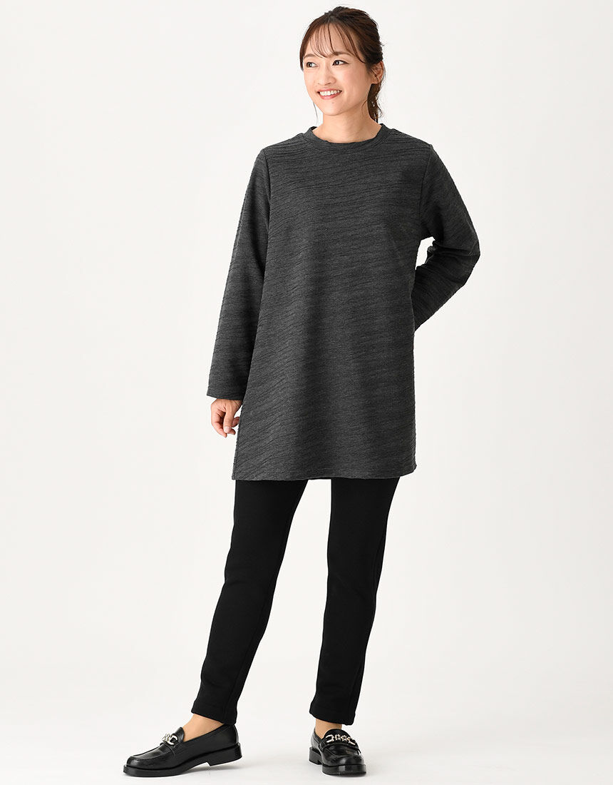 ワコール_カルソン 【あったか裏起毛】伸びがよく動きやすい スリム