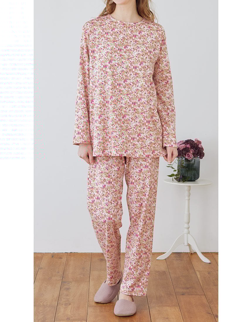 綿１００％カジュアルパジャマ