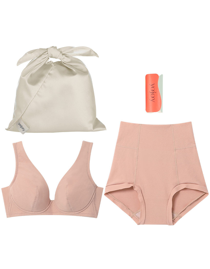 YOJOY 【ギフト袋入り】つけているほうがここちよいブラ