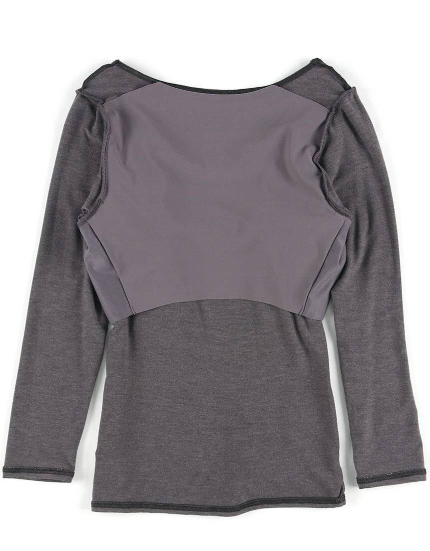 カップ付きインナー(8分袖), , hi-res