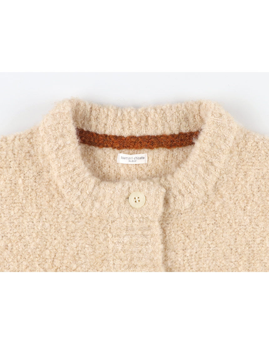 ツモリチサトスリープ ネコの顔のポケットがデザインポイント トップス