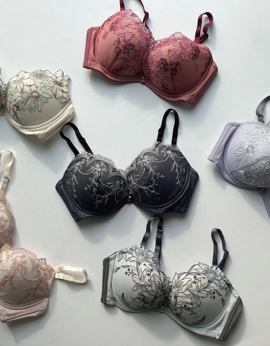 ３／４カップブラ（ノンワイヤーブラ）, , hi-res