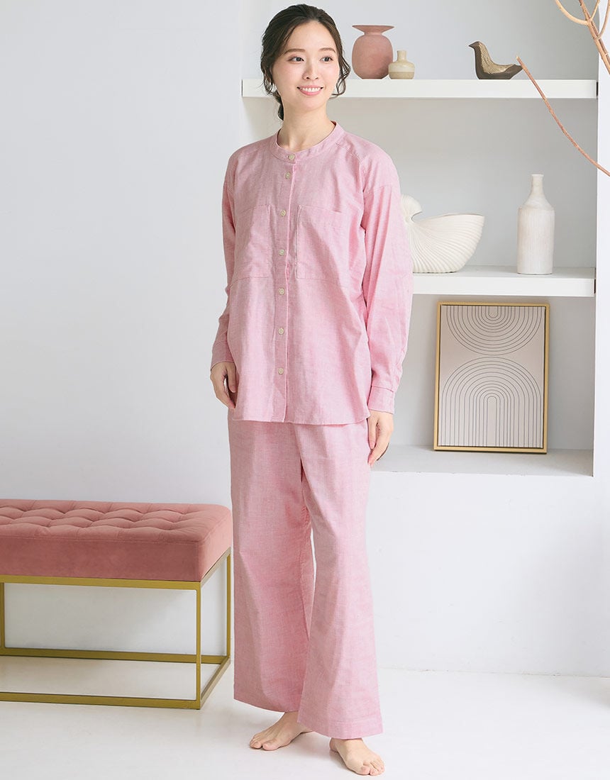 ワコール／睡眠科学 【綿100％】ここちよく眠れるパジャマ 寝返りが