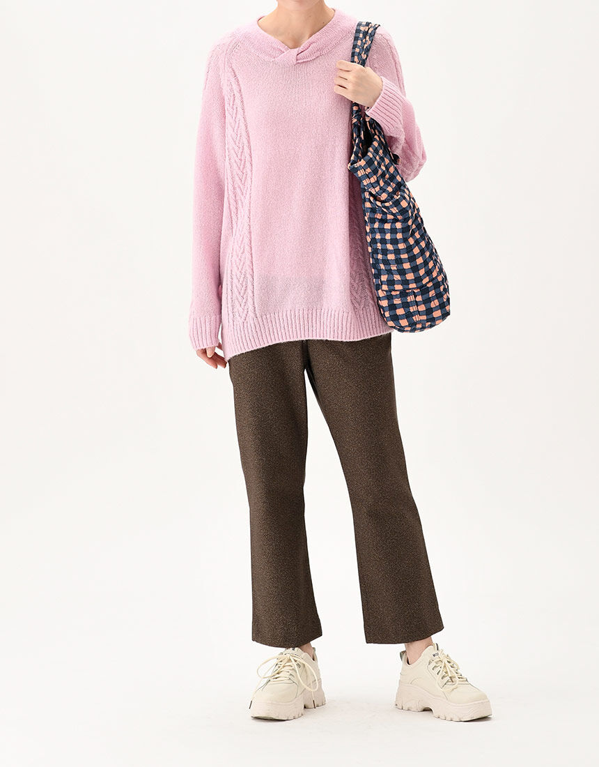 ワコール／らくラクパートナー 肌側起毛カルソン【ストレート