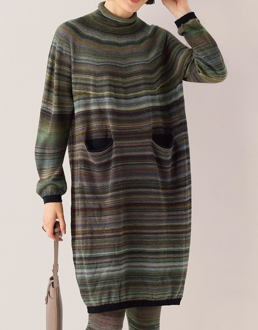 シームレスグラデーションワンピース シームレスグラデーションワンピース