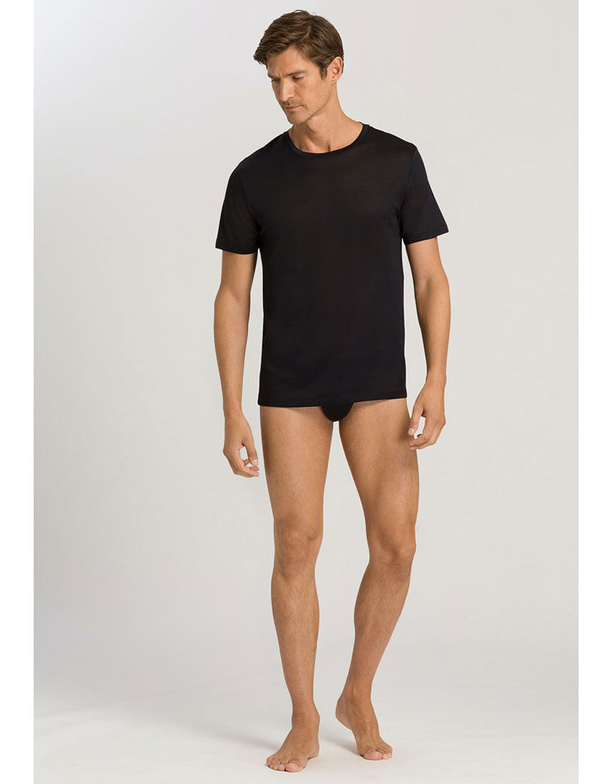 ハンロ コットン100％ メンズシャツ（半袖） MIH601｜ワコール直営