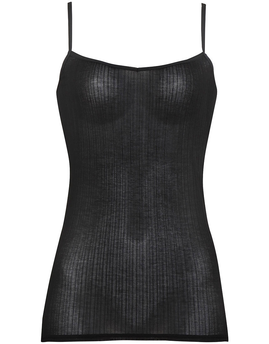 ワコール 【綿混 汗取りパッド】薄い、軽い、涼しい キャミソール