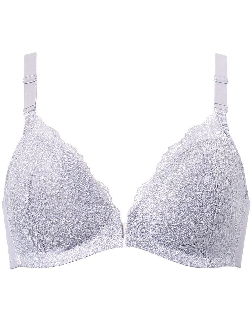 ウイング／ツヤカ フロントホック・ノンワイヤーで着心地ラクちん／肩