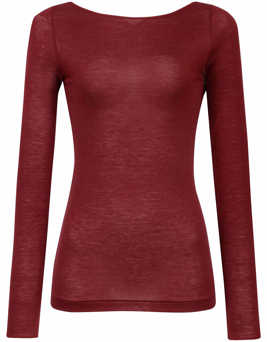 ワコール（WACOAL）/（カシミヤ混）　トップス（８分袖）（ＣＬＤ３６７） ワコール 【カシミヤ混】贅沢ニット トップス（長袖） CLD368