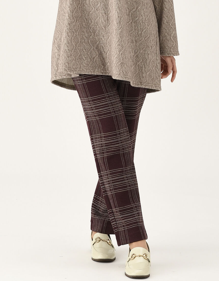 ワコール_カルソン 【ウール混・あったか尾州産素材】ストレート