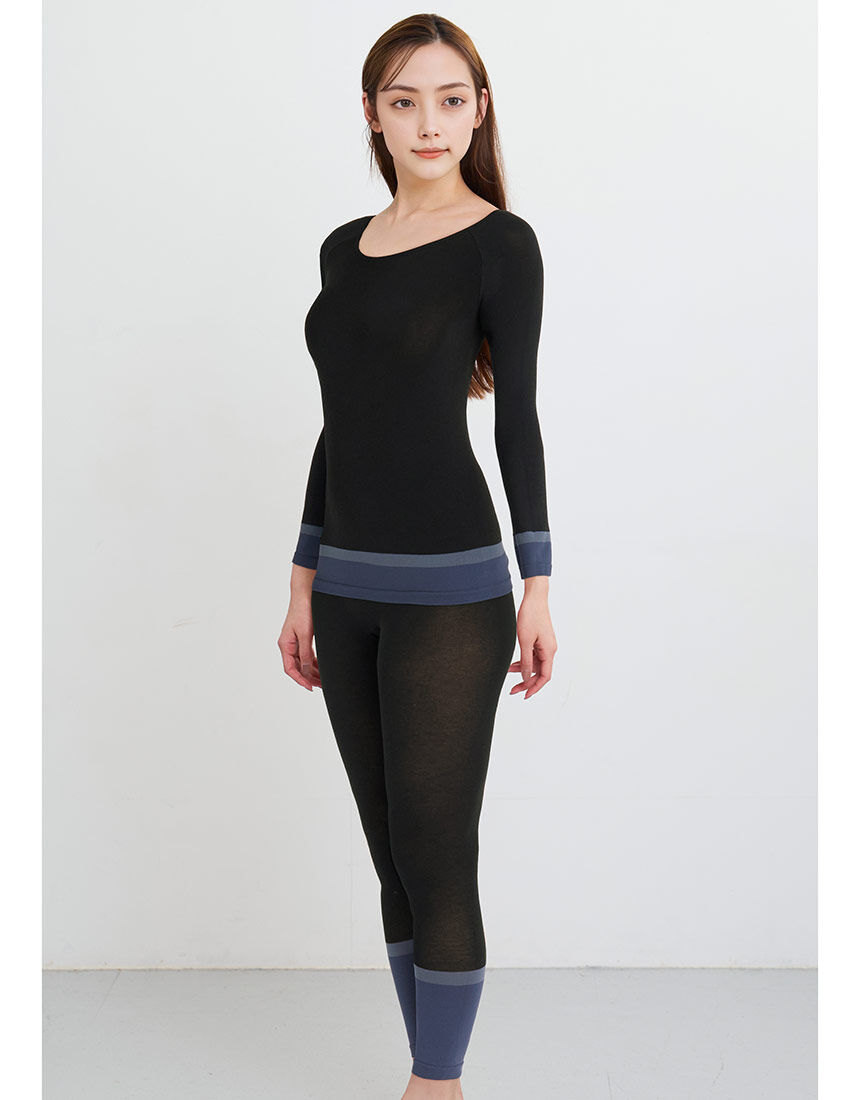 ワコール 【360°ラクストレッチ】快適にフィット ボトムス（足首丈