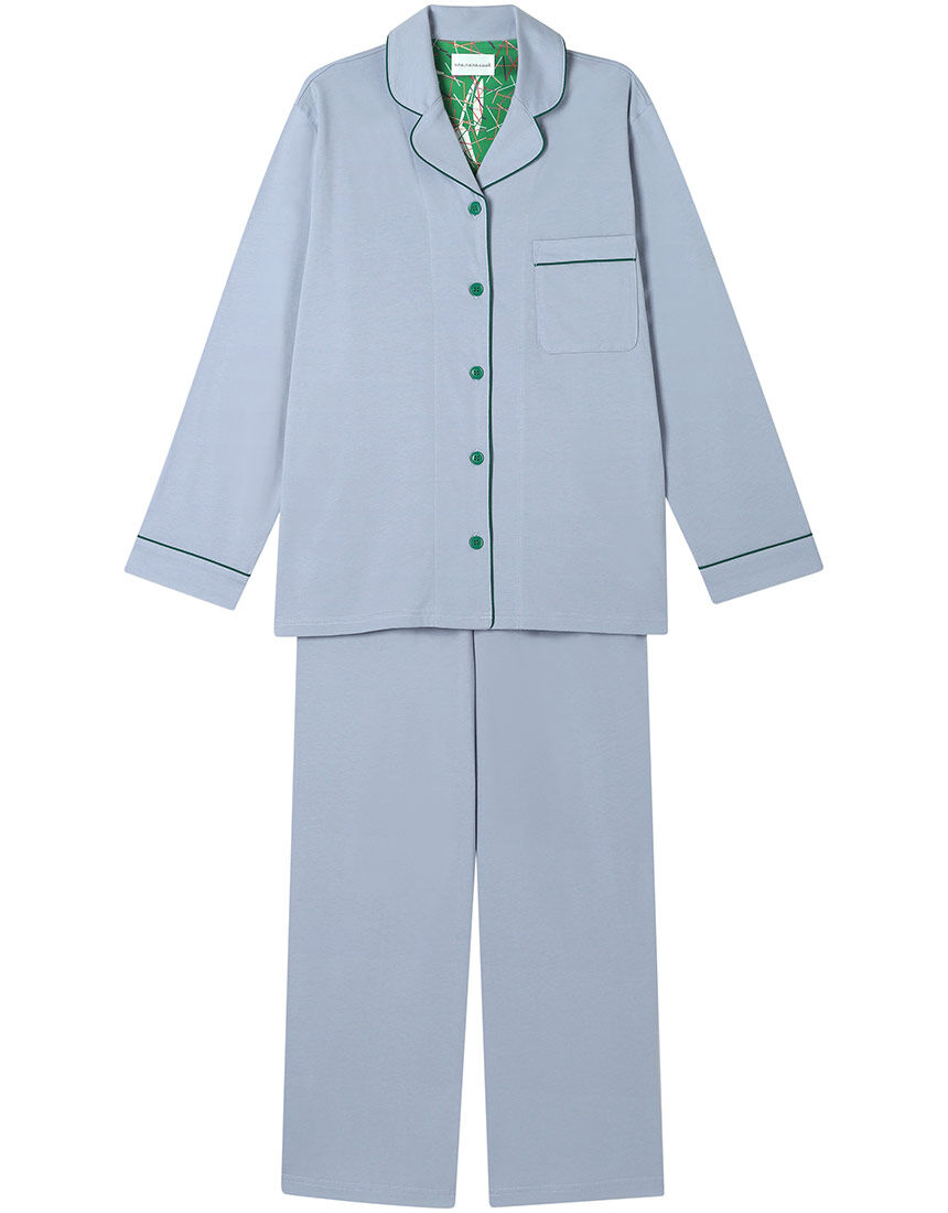 ウンナナクール 【綿100％】なめらかハイゲージ天竺パジャマ