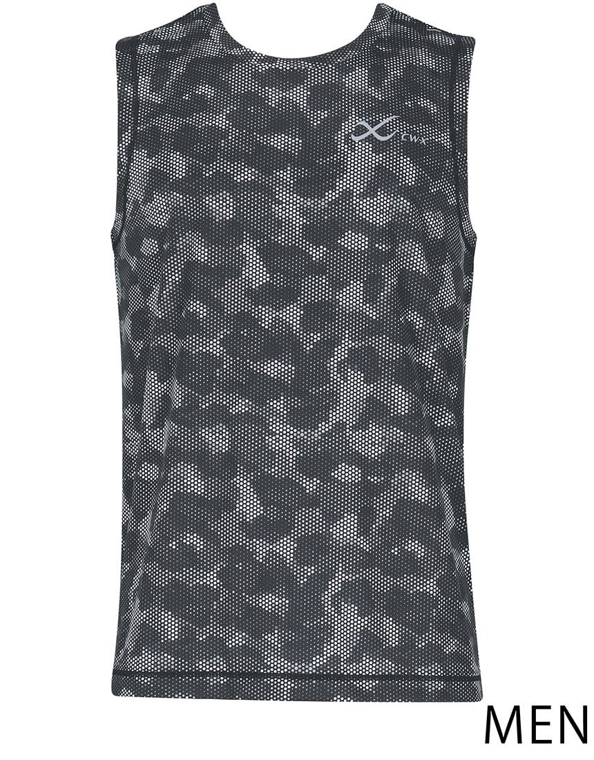 CW－X メンズ｜ランニングシャツ｜【環境配慮】 アウター トップス