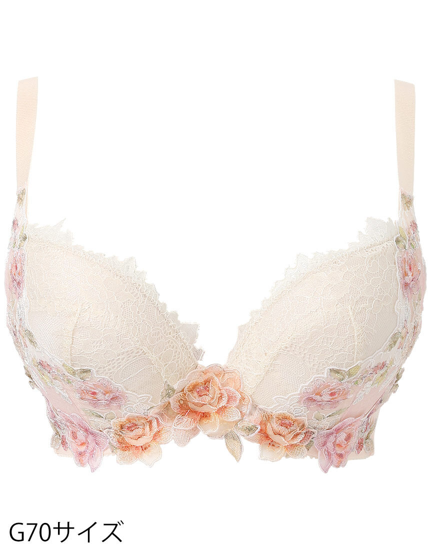 ワコール 【ぷっくりバストとほっそりシルエット】ボリューマライズ