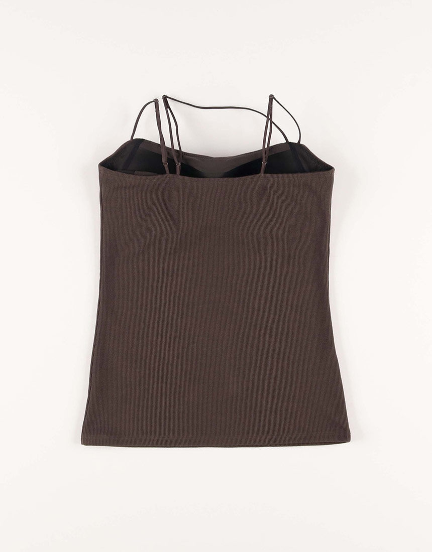 【OUR WACOAL×anuans】カップイン2wayキャミソール OUR WACOAL 【24SS】カップイン2Way