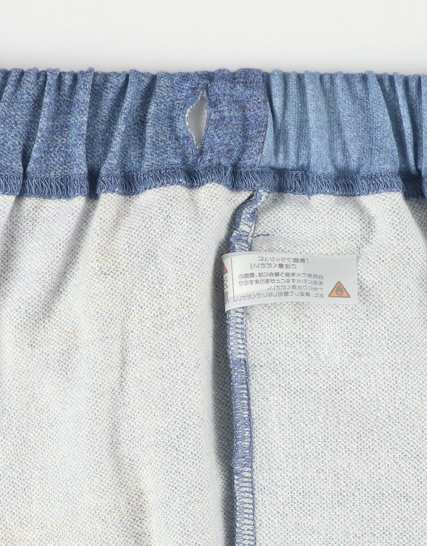 ツモリチサトスリープ 【綿100％】デニム風プリント 股上