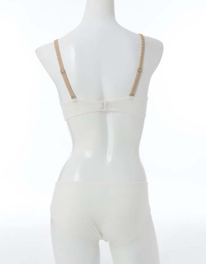 ワコール　マネキン　ランジェリー　下着 Lingè Noël ランジェノエル 美胸脇高 グラマーサイズ ブラ＆ショーツ