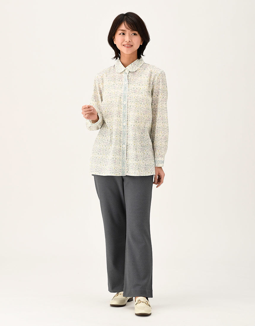 ワコールらくラクパートナーカルソンベージュ　ブルーグレーデニム調紺色3本セット ワコールらくラクパートナーカルソンベージュ ブルーグレー