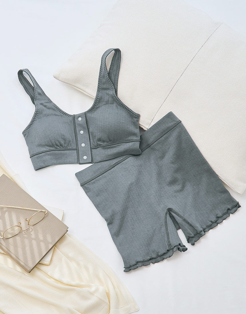 ワコール／睡眠科学 ねはだ着『天綿』100％ 就寝中のおなか・腰