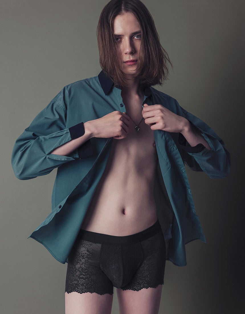 ボクサーパンツ（前閉じ）, , hi-res