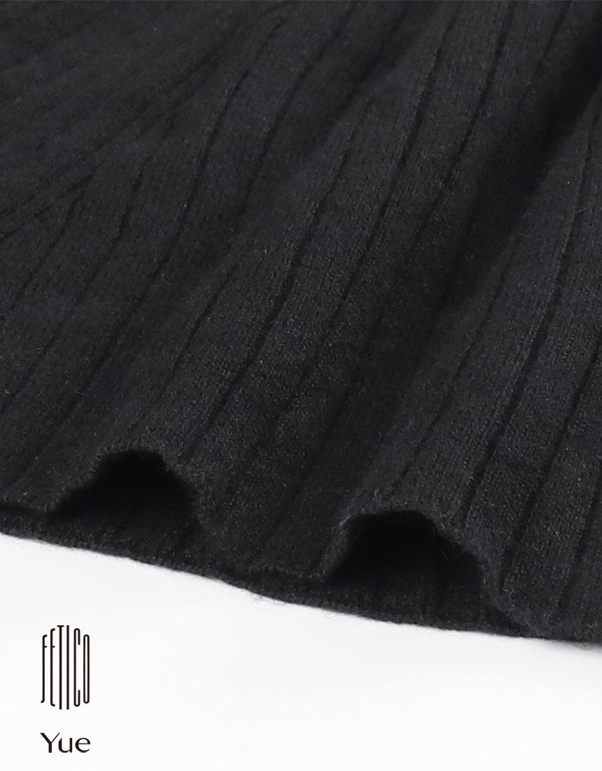 Yue FETICO×Yue【ウェブストア・一部店舗限定】 シルク混の