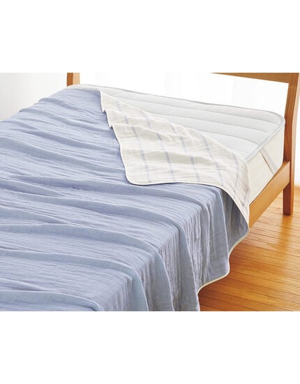 ふんわり６重ガーゼケット, , main