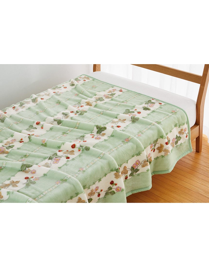 ワコール／ラブボディ ウェッジウッド ニューマイヤー毛布 HNF523