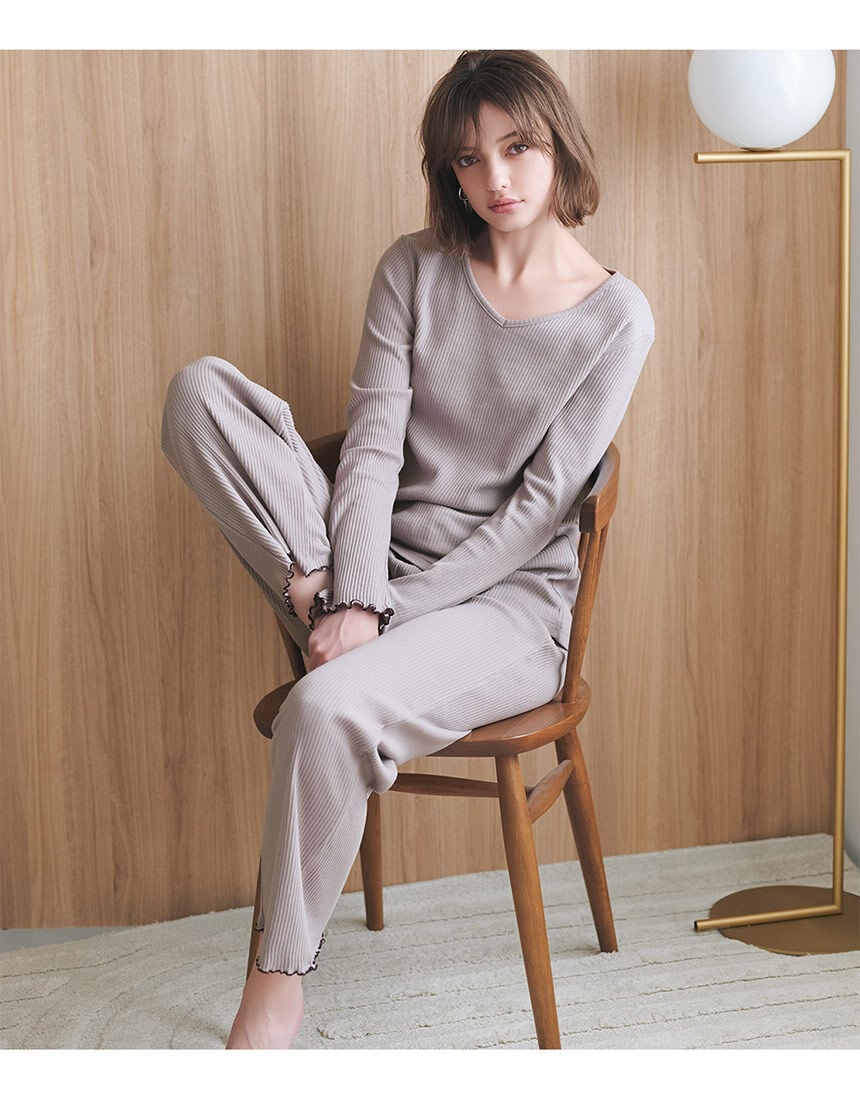 PEACH JOHN 【通年で快適】オーガニックコットンパジャマ ルームウェア